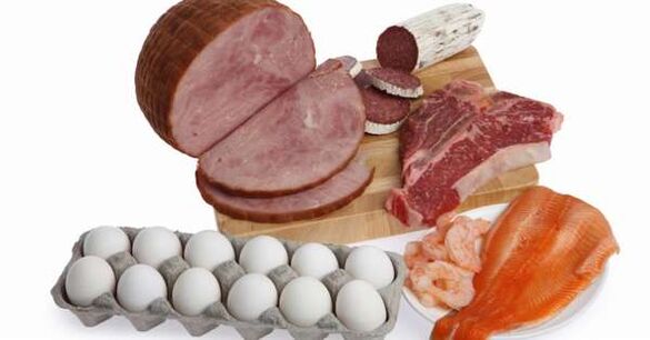 produkty pro proteinové dietní menu